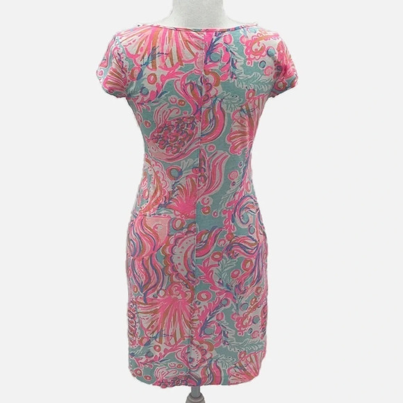Lilly Pulitzer Harper Cotton/Linen Dress in Pink Pout - Size XXS - Picture 4 of 8